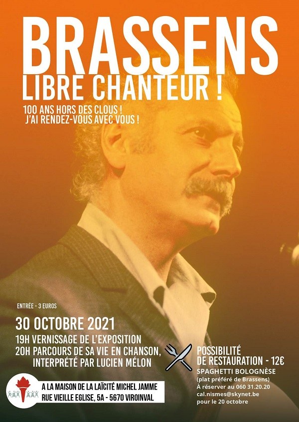 2021 10 30 Brassens Libre Chanteur