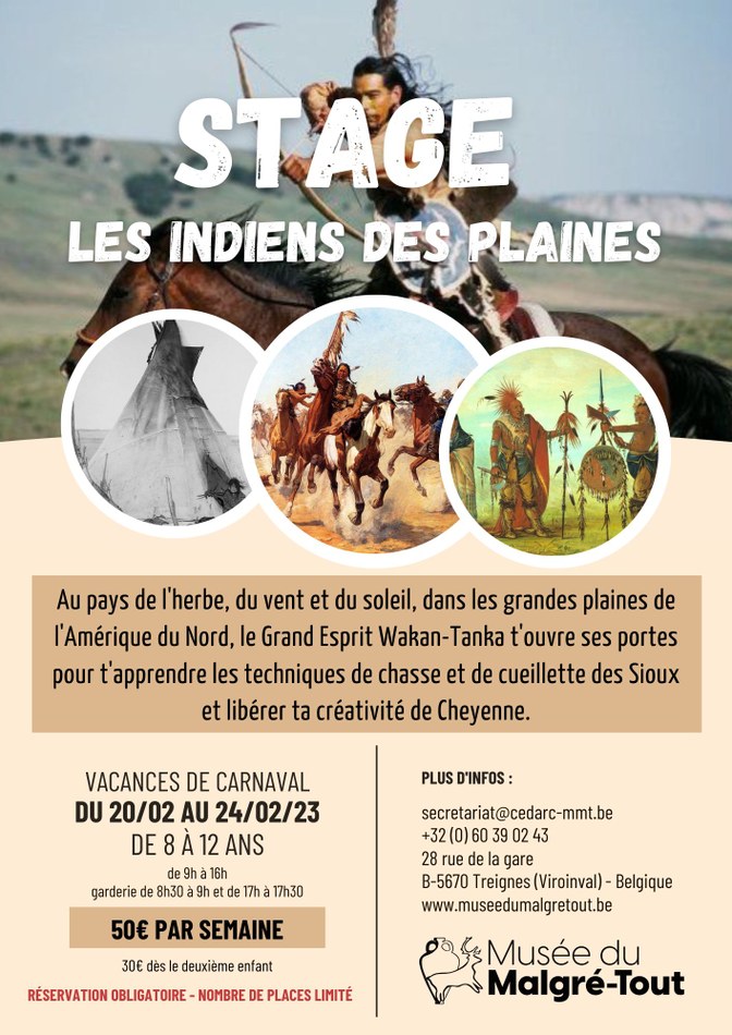 23 02 20 Stage   Les Indiens des plaines