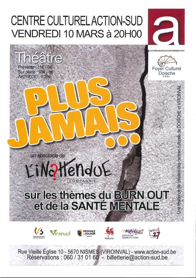 23 03 10 Théâtre   Plus jamais