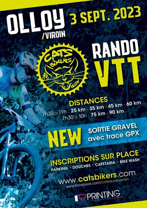 23 09 03 Rando VTT Catsbikers Olloy