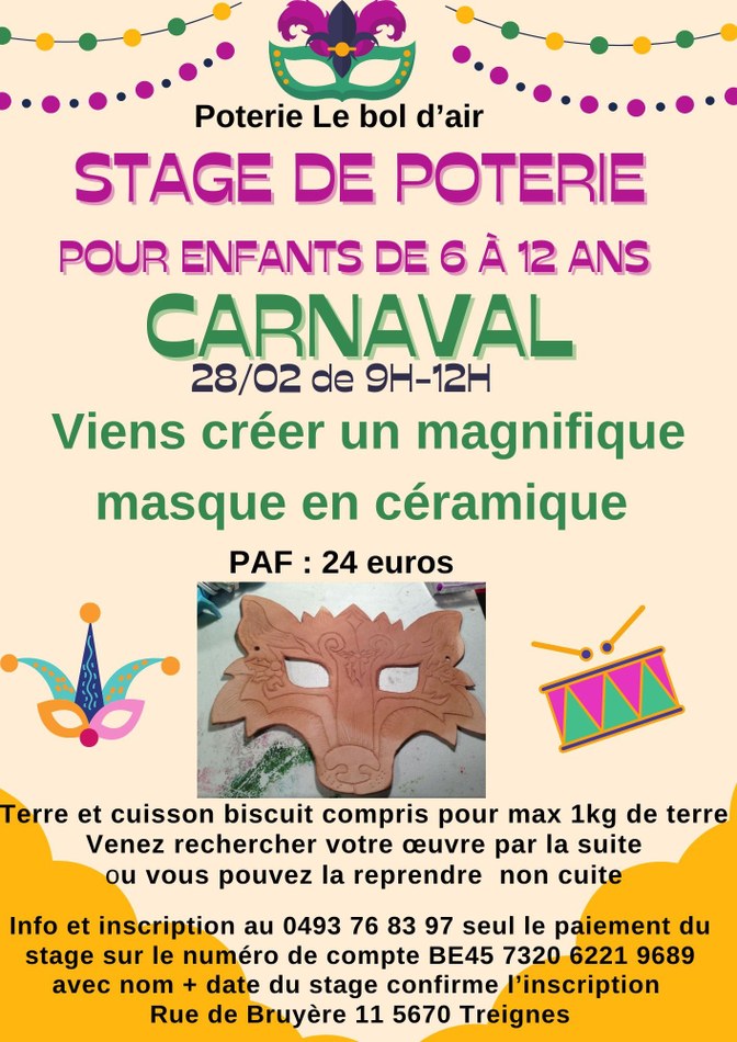 24 02 28 Stage Poterie Bol d'Air