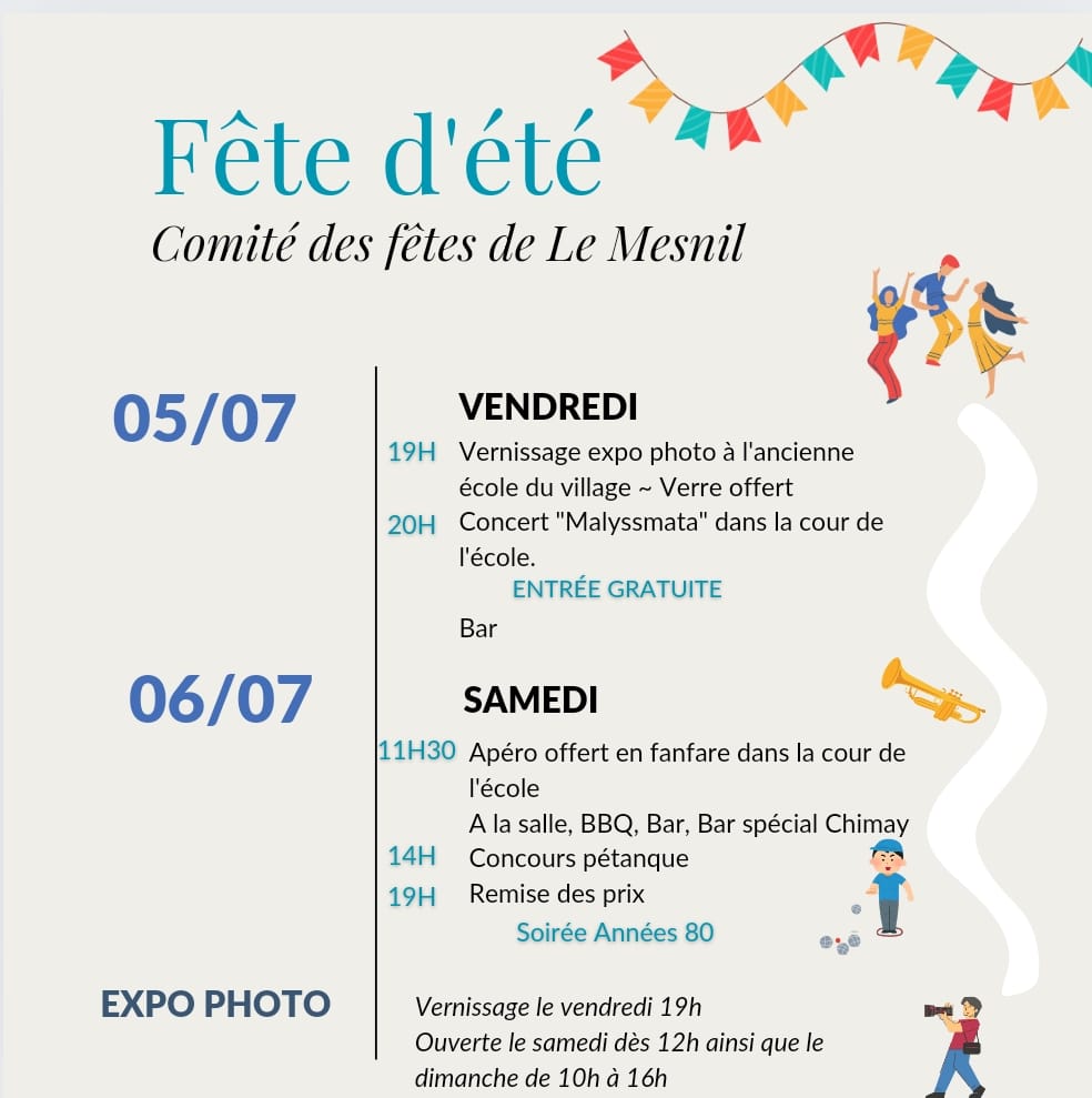 24 07 05 fête Le Mesnil + brocante 2
