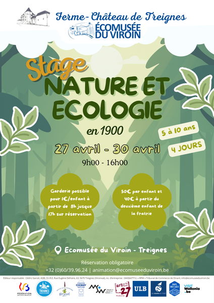 Affiche Stage NatureEco2026