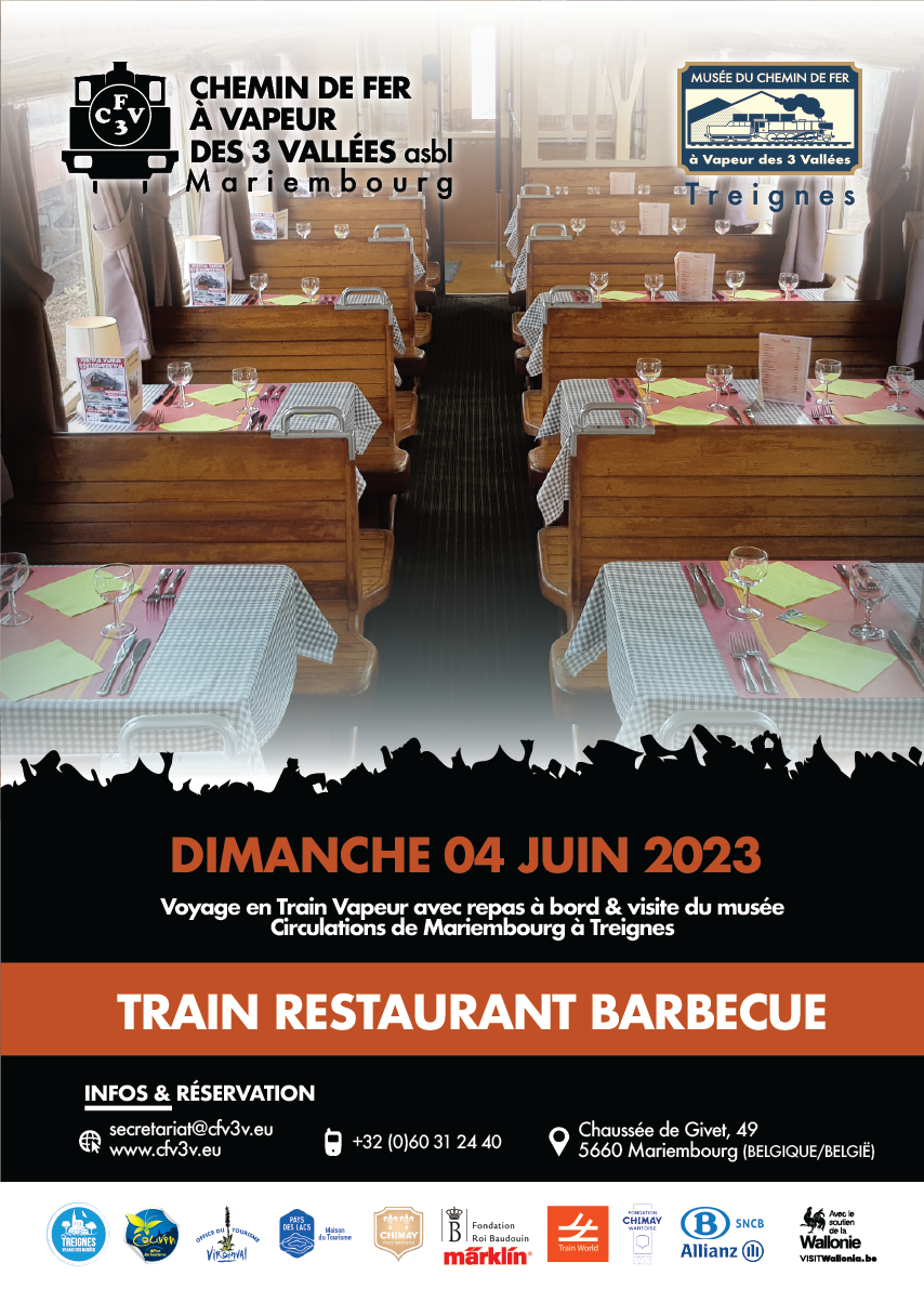 Affiche Train Barbecue 2023
