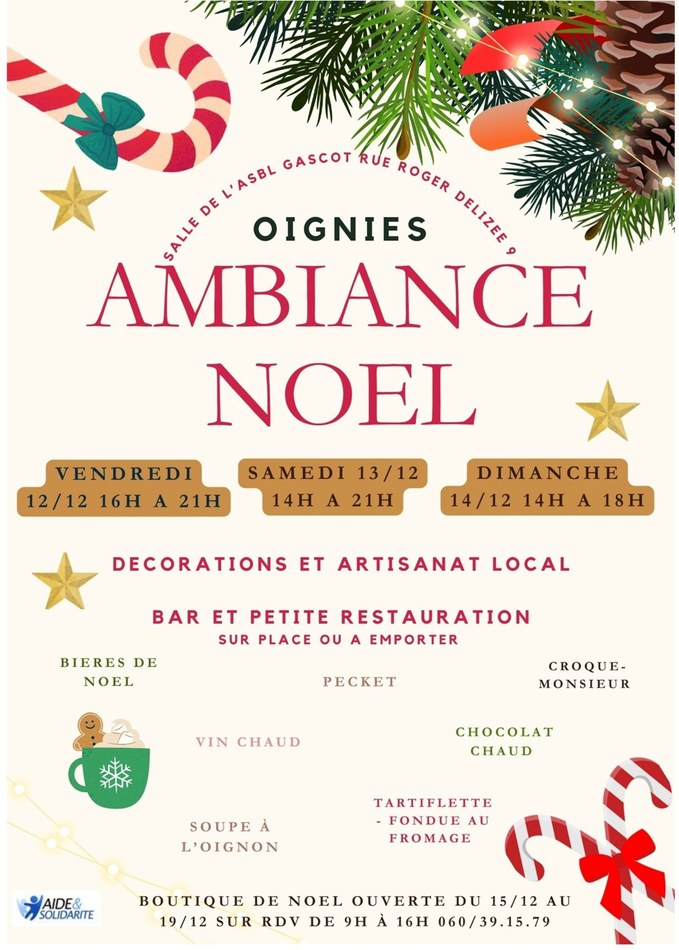Ambiance Noël oignies
