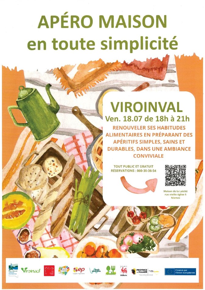 Apéro maison en toute simplicité