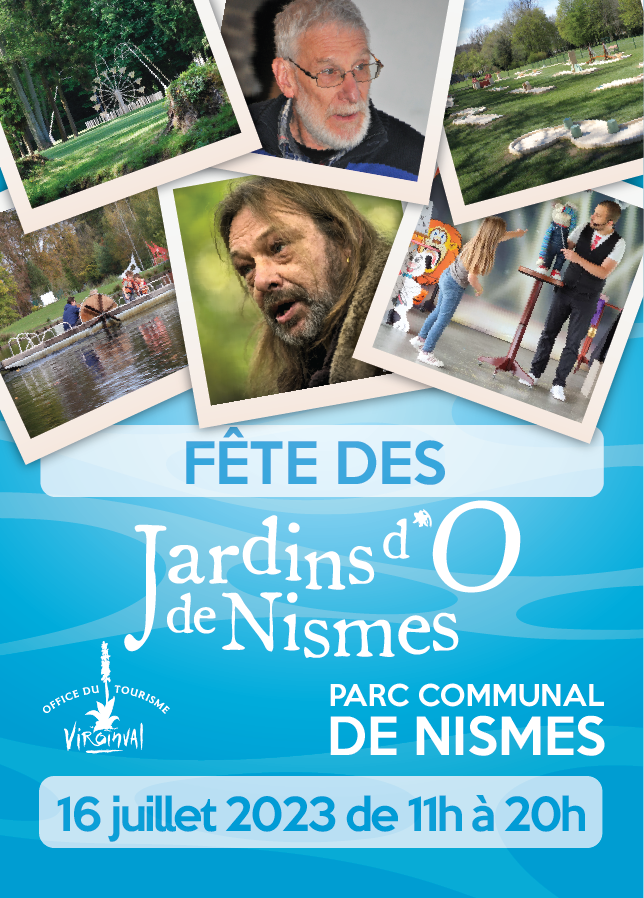 Fête des Jardins d'O de Nismes 2023 Folder A6   recto
