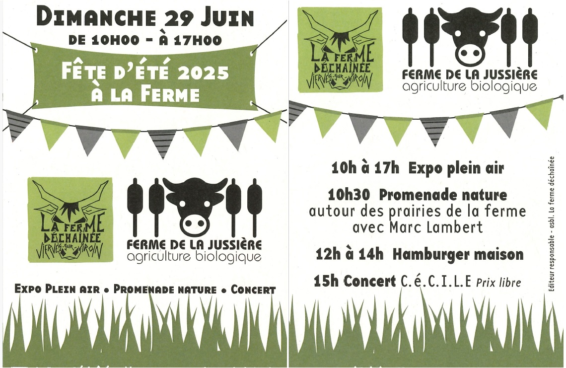 Fête d'été à la ferme de la jussièr