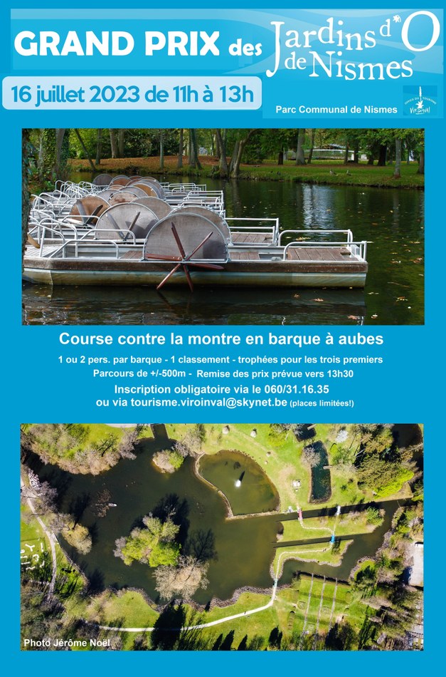 Grand Prix des Jardins d'O de Nismes 2023 AFFICHE