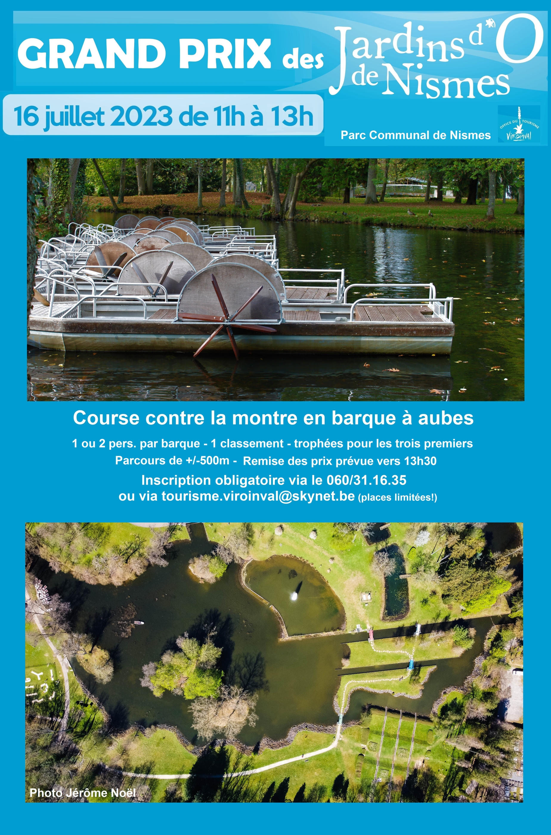 Grand Prix des Jardins d'O de Nismes 2023 AFFICHE