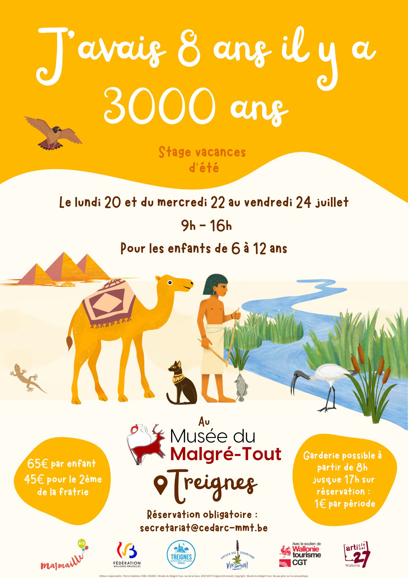 J'avais 8 ans il y a 3000 ans
