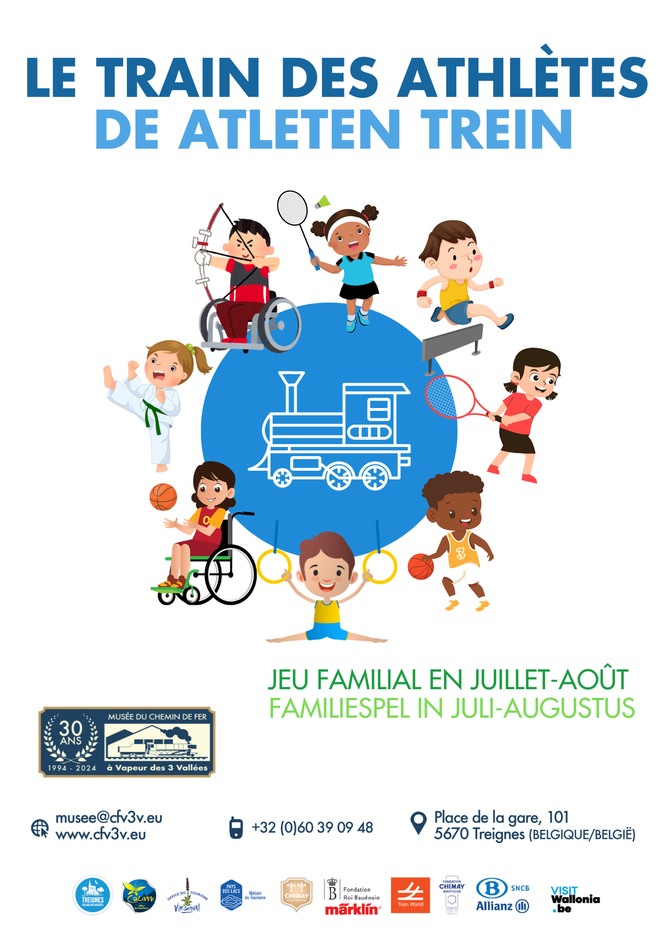 Le train des athlètes