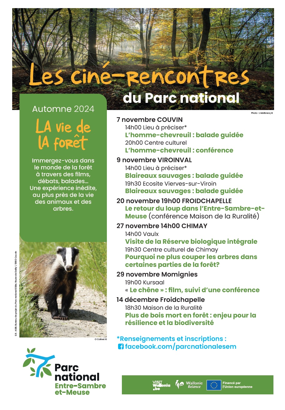 Les cinés rencontres du Parc national
