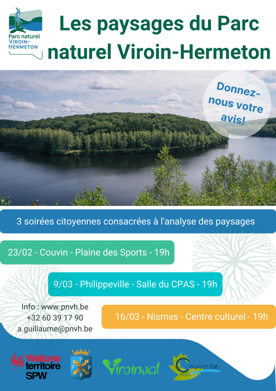 Les paysages du Parc naturel Viroin Hermeton
