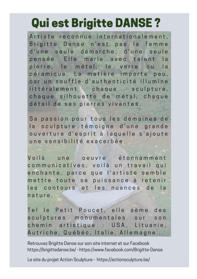 Les univers de Brigitte Danse versoflyer