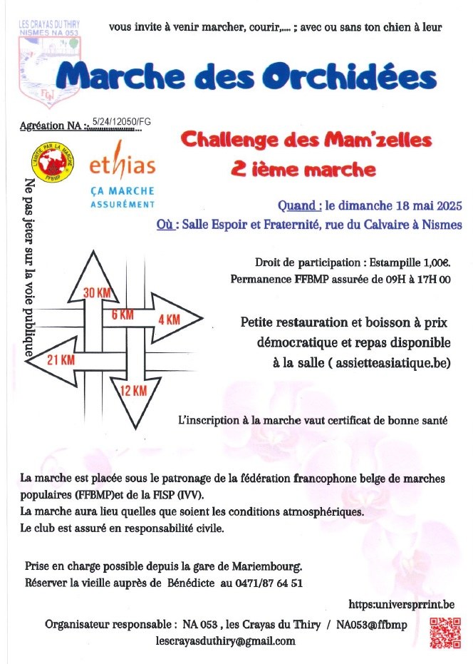 Marche des Orchidées
