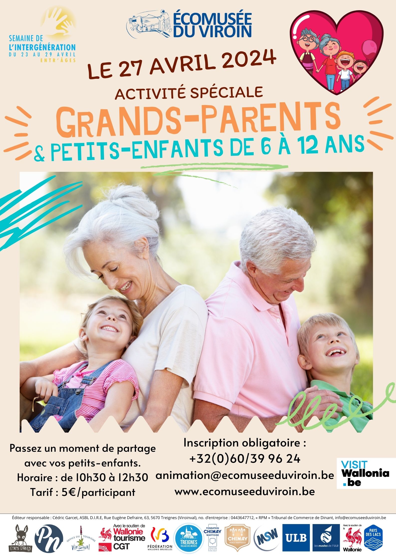 semaine intergénération   Ecomusée du Viroin
