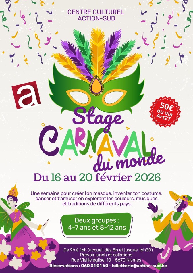 stage carnaval du monde