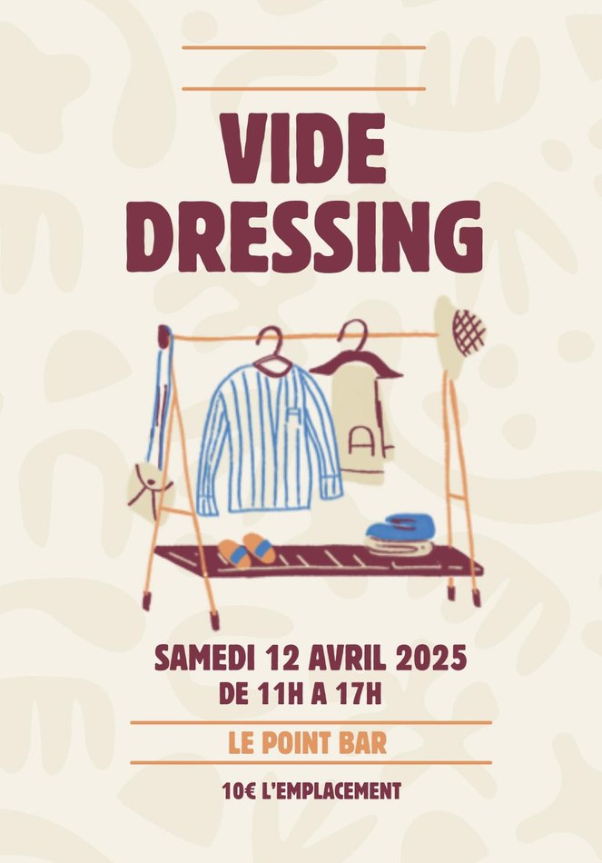 Vide dressing au Point bar