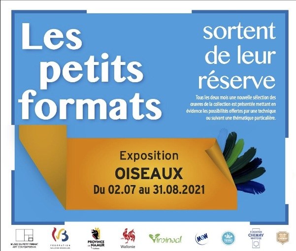 Exposition   Les petits formats sortent de leur réserve –  Oiseaux