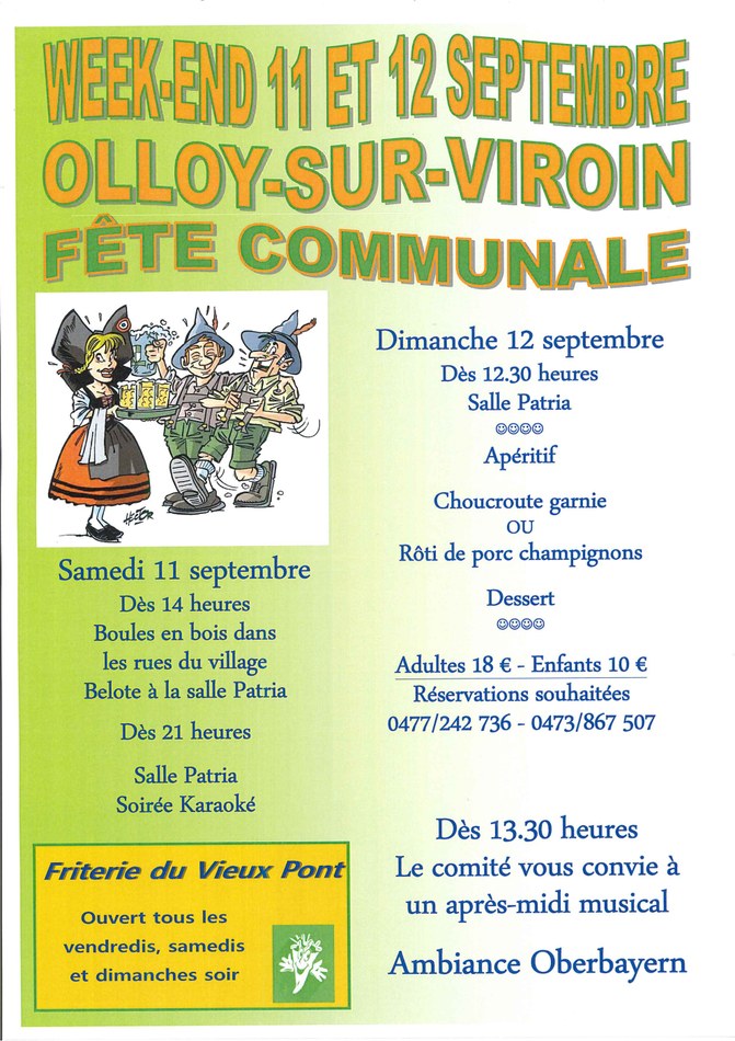 Fête communale de septembre