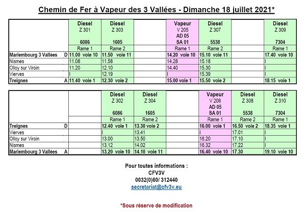 21 07 18 Journée Matériel en tout genre   horaire