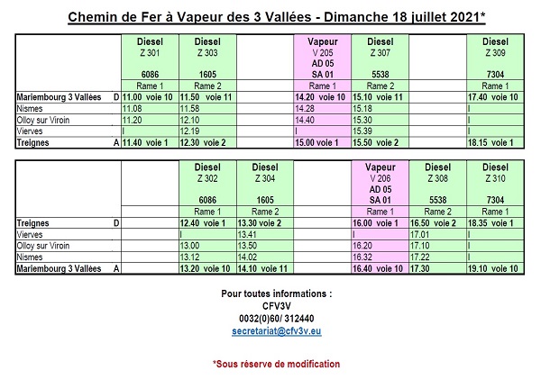 21 07 18 Journée Matériel en tout genre   horaire