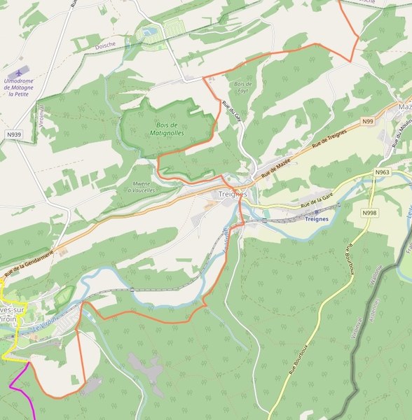 Carte Sur les traces préhistoriques