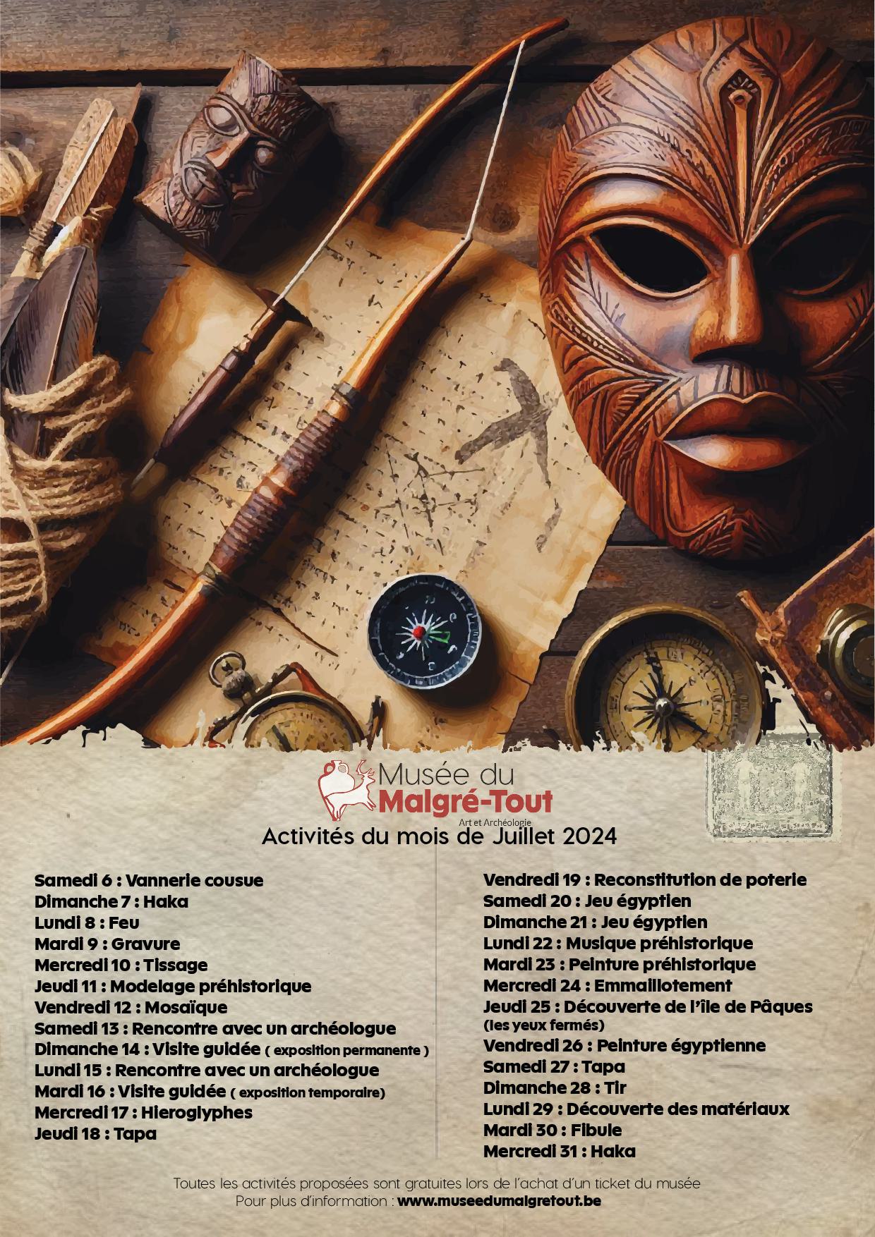07 2024 Activités au Malgré Tout