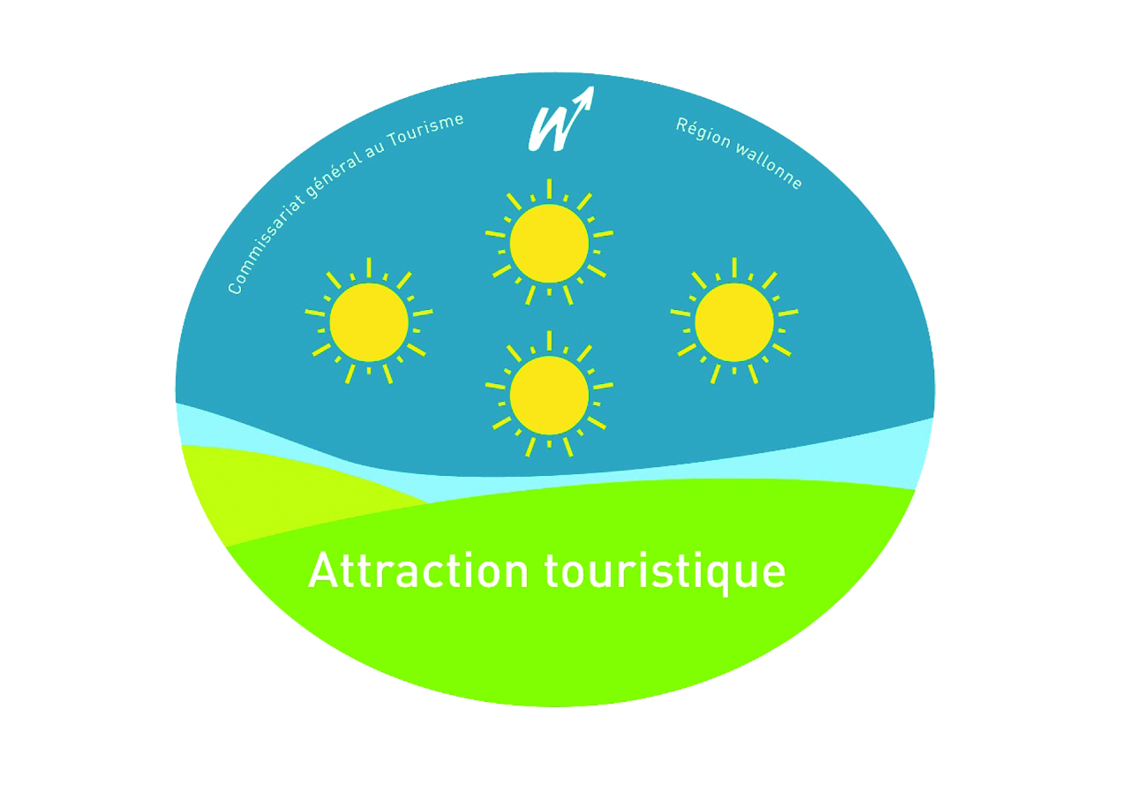 Logo attraction touristique