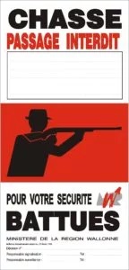 chasse rouge