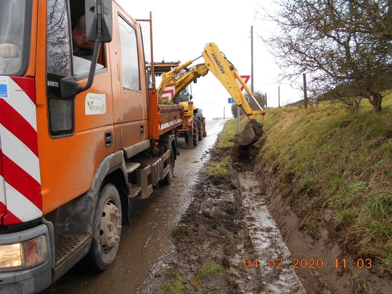 Curage de fossés