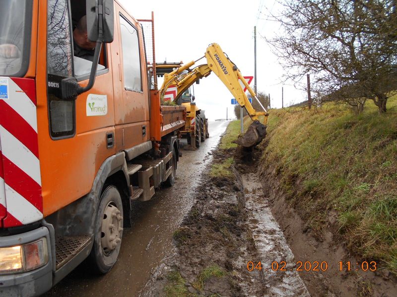 Curage de fossés