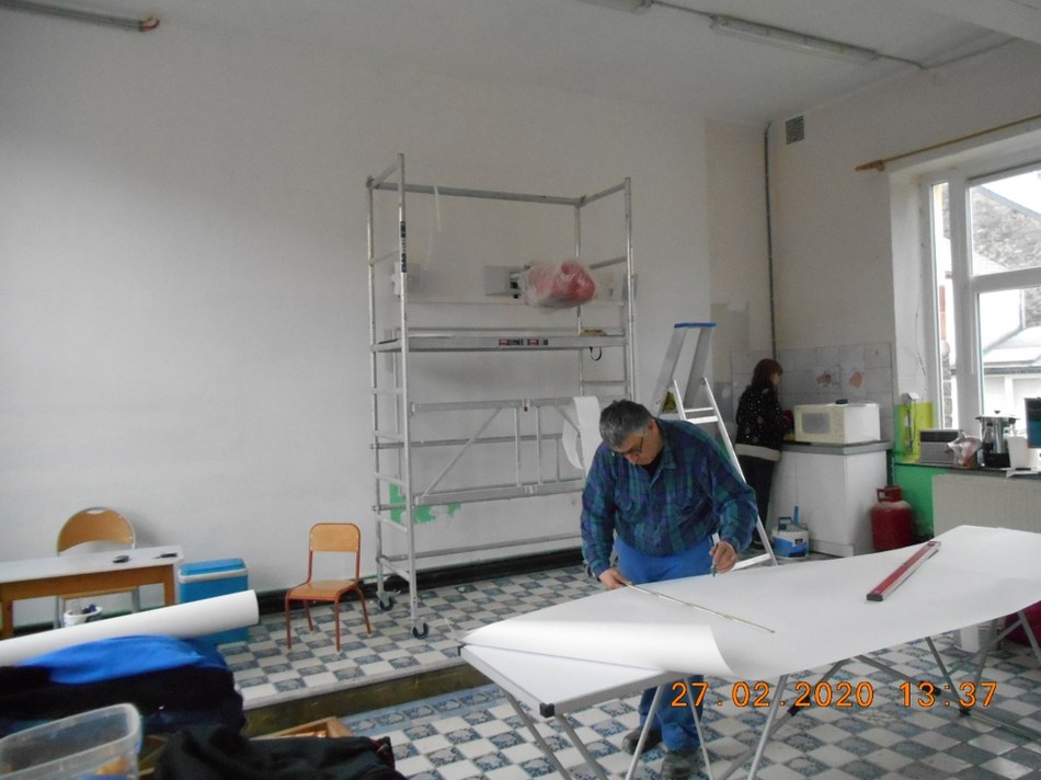 Rénovation de l'école d'Olloy