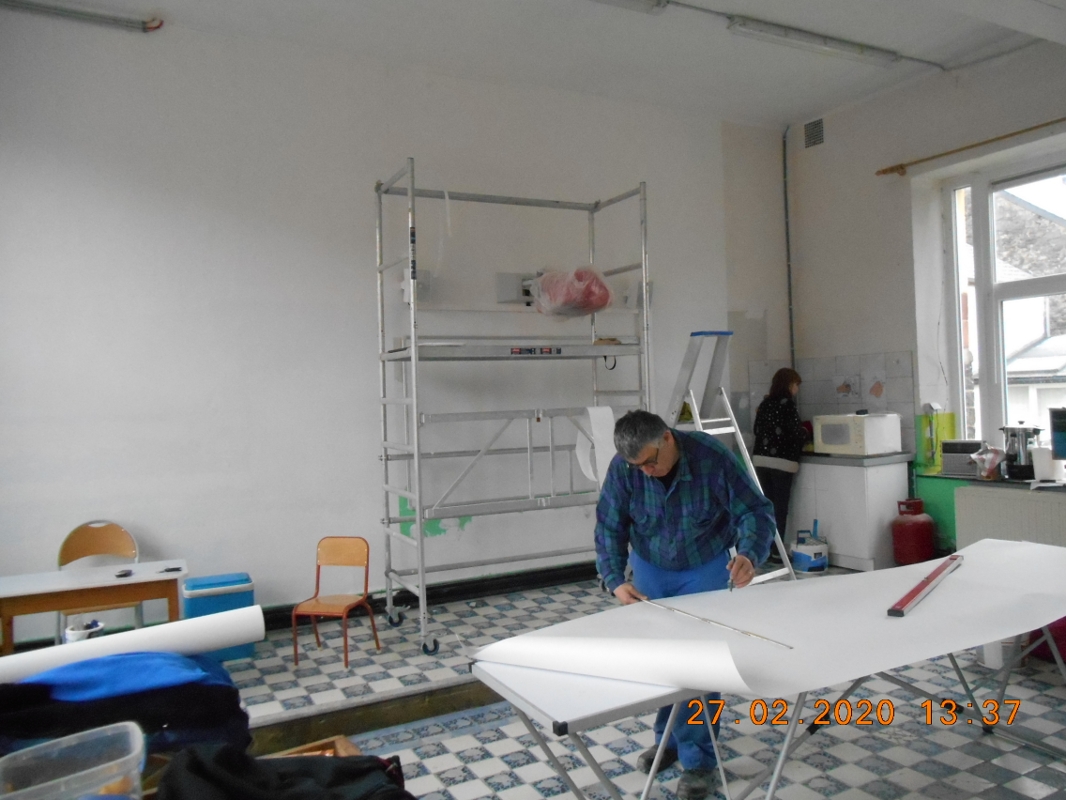 Rénovation de l'école d'Olloy