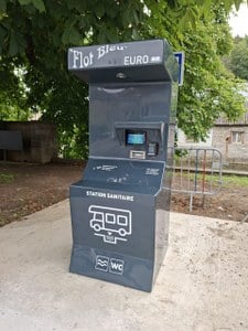 Nouvelles bornes de service pour camping-cars !