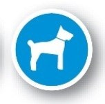 logo chiens admis