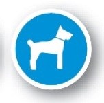logo chiens admis