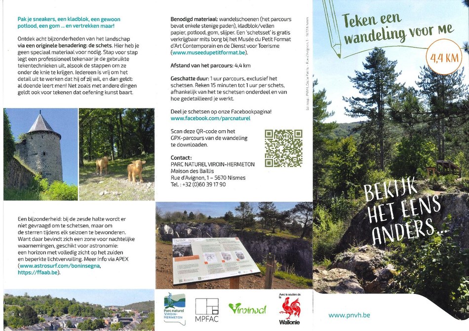 Teken een wandeling voor me   recto