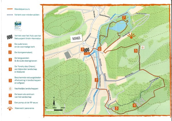 Teken een wandeling voor me verso