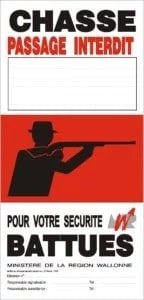 chasse rouge