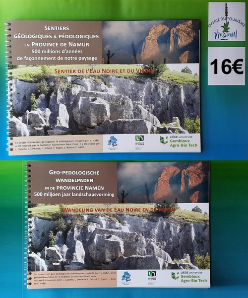 Vente Topoguide Randonnée Géologique FR+NL 2024